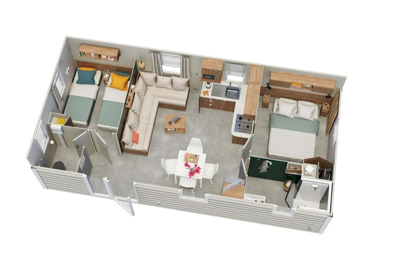 Apartment Mobile-home Dans 4 Etoiles *